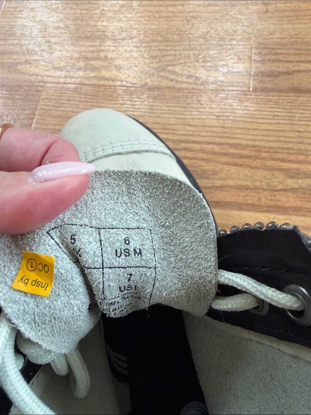 Dr. Martens Sinclair Boots in Mint - Picture 9 of 9